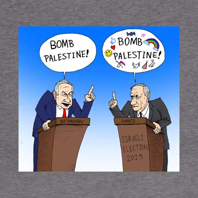 Israeli Election 2019 by Felipe.Makes.Cartoons